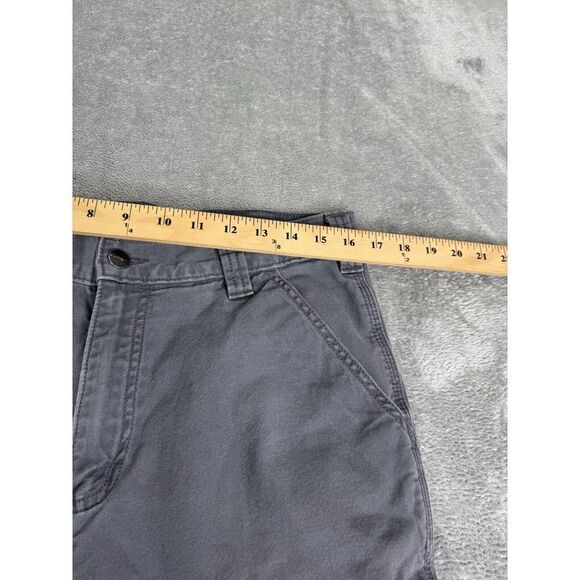 Carhartt Rugged Flex Relaxed Fit Canvas Work Short Men's Size 34 Gray - Picture 9 of 11